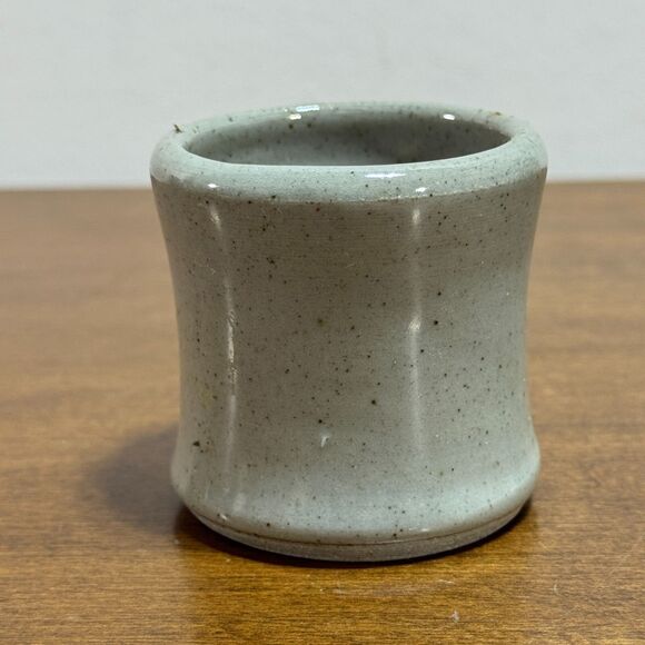 Great Bay Pottery Votive Candle Holder Small Cup Handmade in NH USA 2002 2.25"H - Picture 3 of 7
